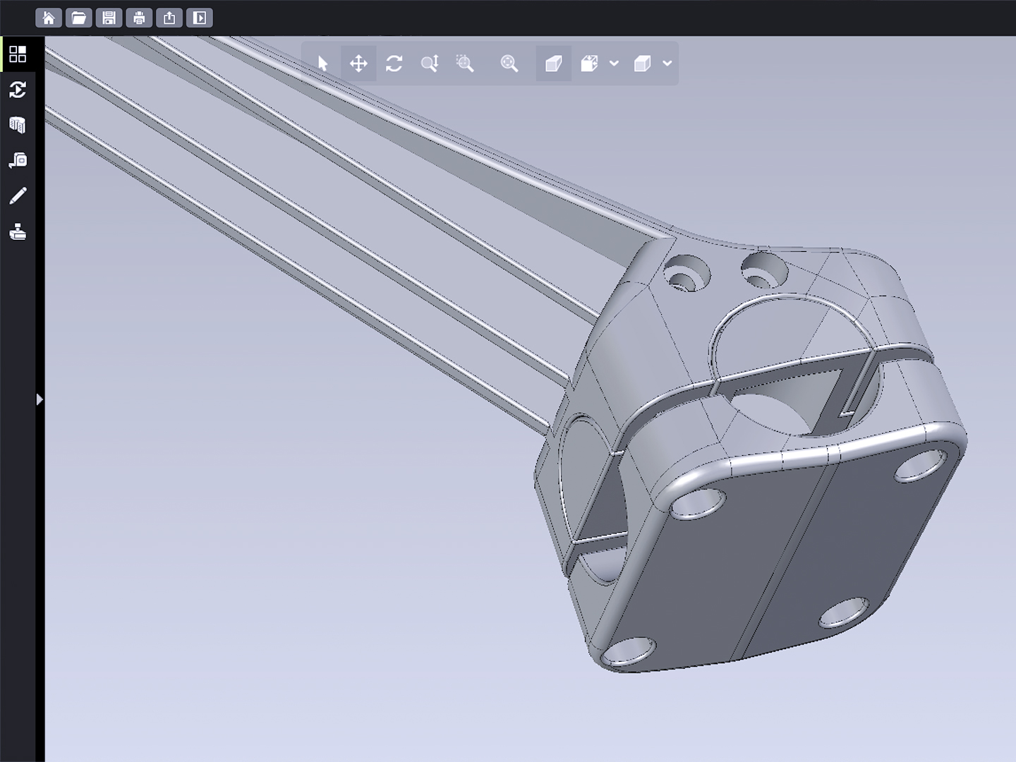 The glove remover was developed by Swiss creative agency Atoll in collaboration with Pragma Engineering and the 3D printing company Rapid Manufacturing. The design data can be downloaded free of charge